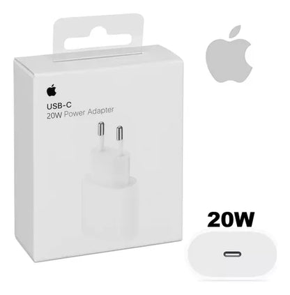 Adaptador iPhone Carga Rápida 20w