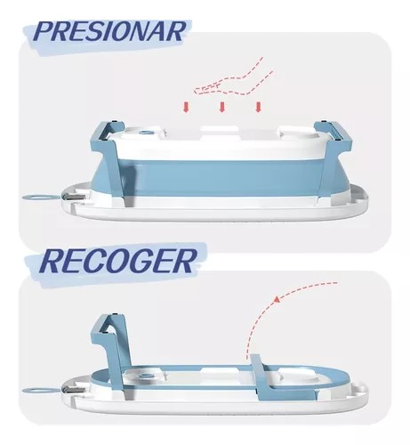 Bañera Bebé con Termómetro